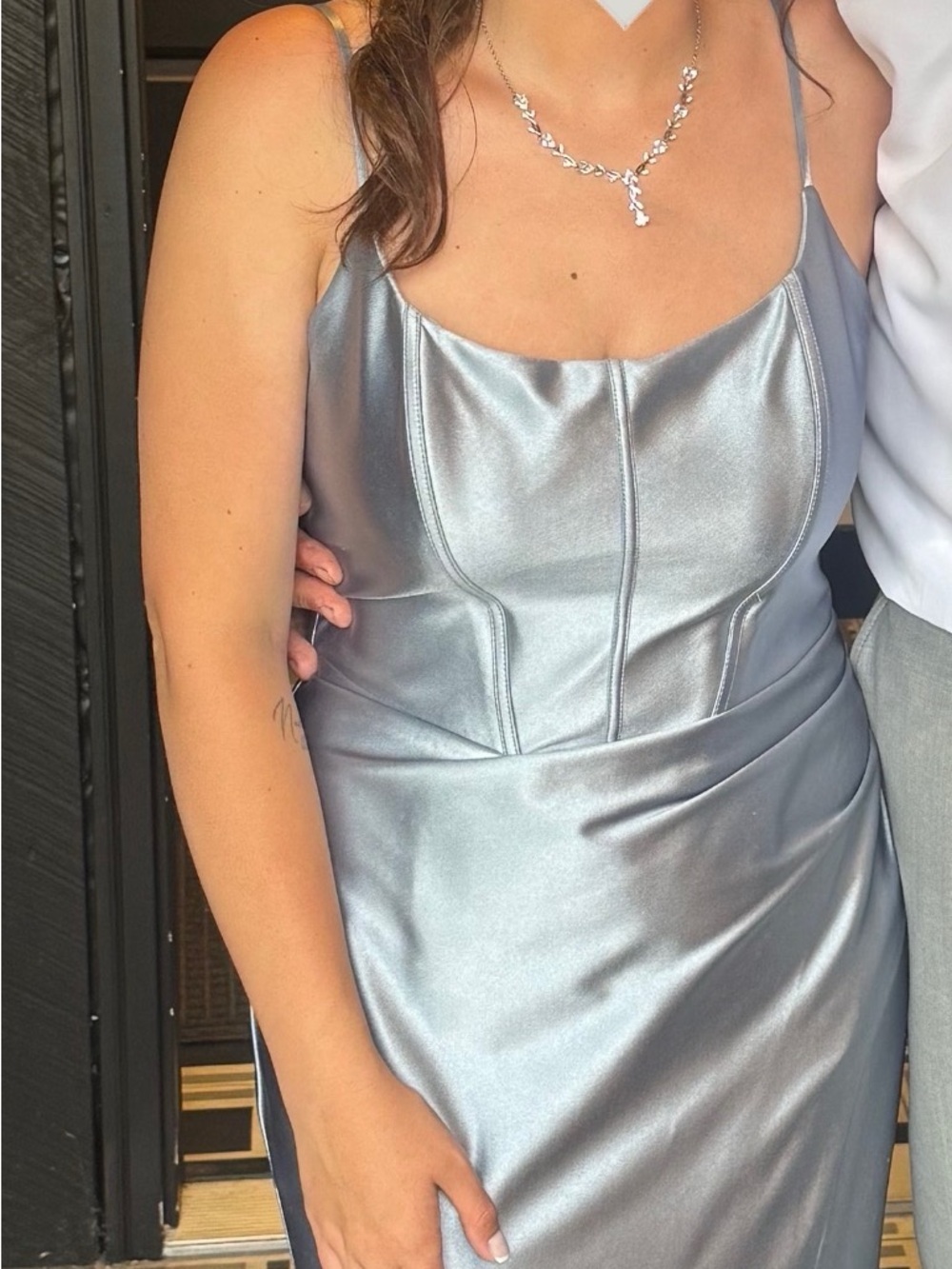 Galina Signature Dusty Blue Bridesmaids Dress